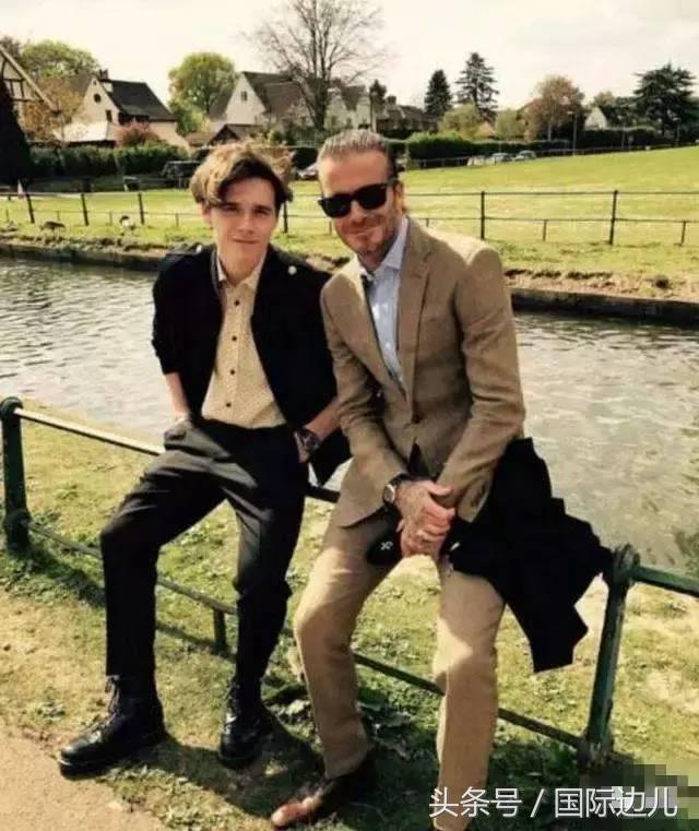 贝克汉姆儿子鞋子图片,贝克汉姆儿子像维多利亚