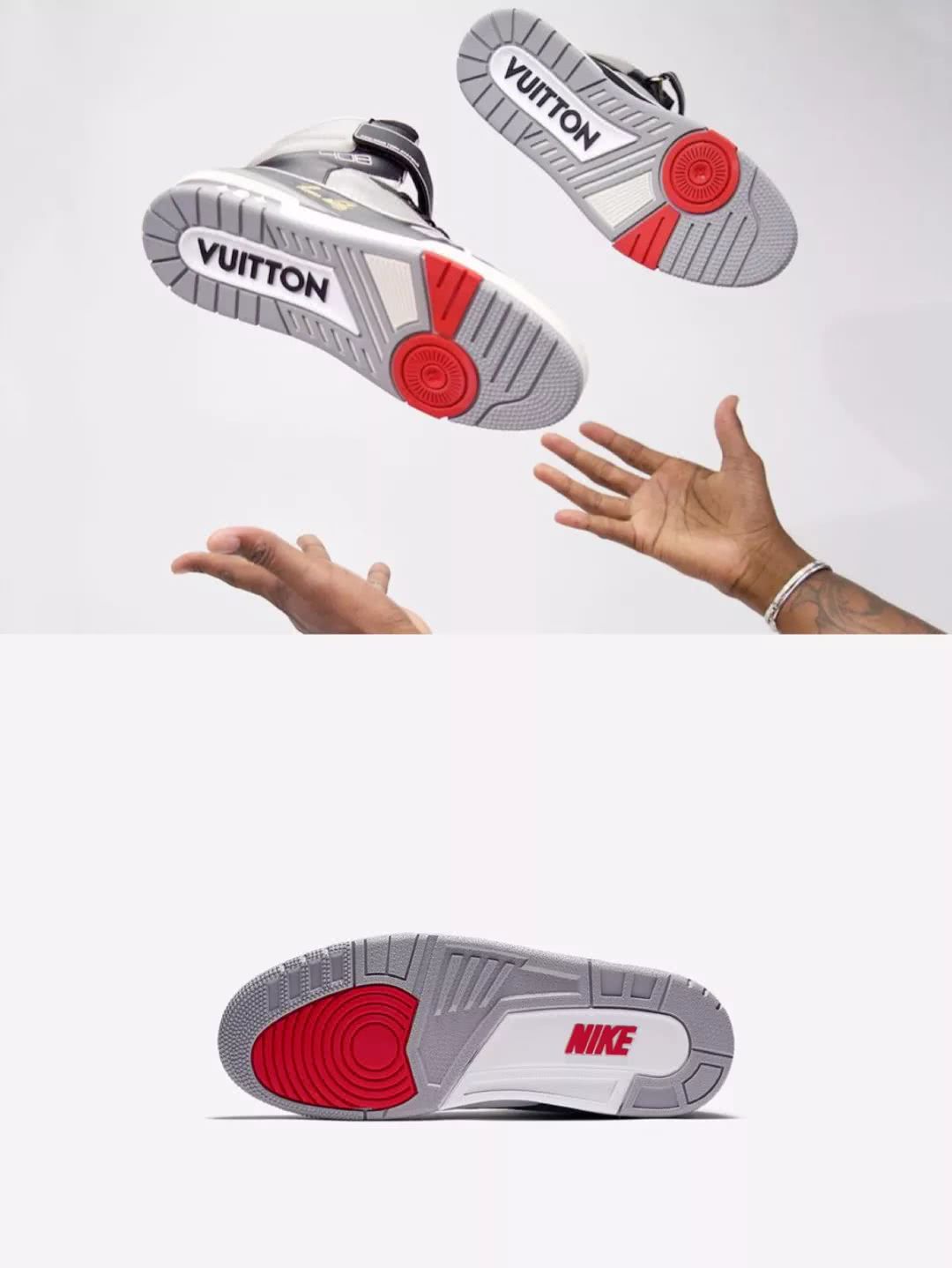 virgil穿黑蝉翼,virgil第一款lv