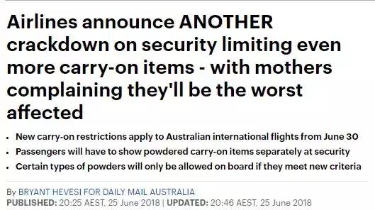 澳洲机场最新安检政策,澳洲新政策已经开始实施了吗