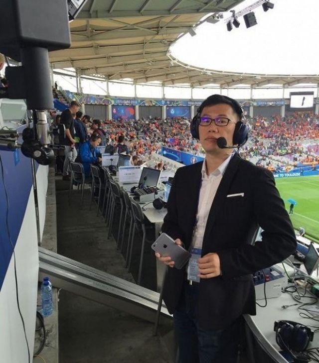 洪钢解说足球,洪钢解说