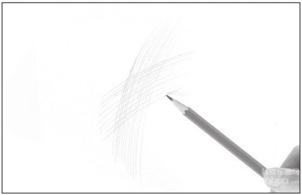 素描入门线条画法结构素描,素描排线怎么练两头轻中间重