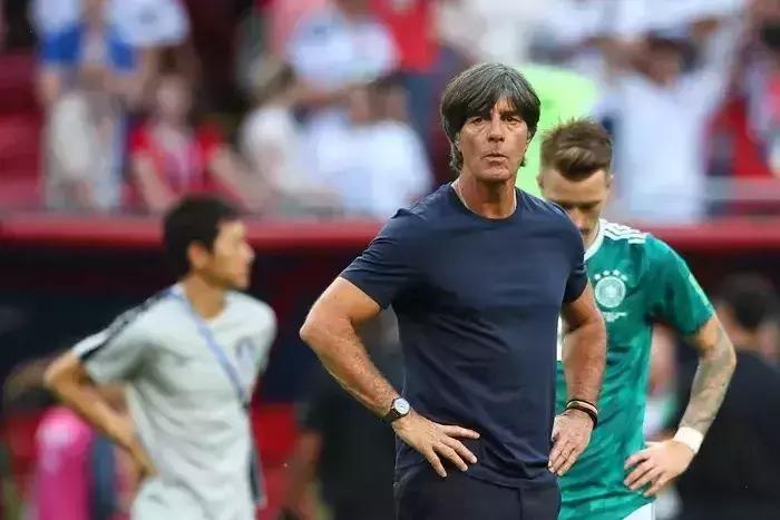 德国世界杯出局勒夫态度,德国队世界杯输球的反应