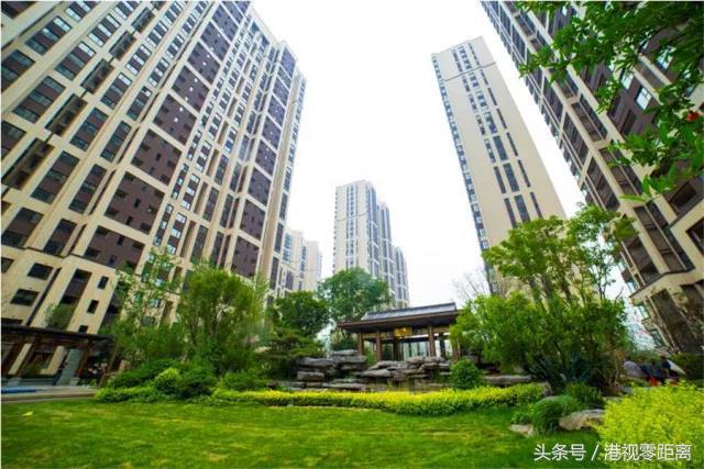 太原万科紫台景色,太原晋祠路万科紫郡航拍