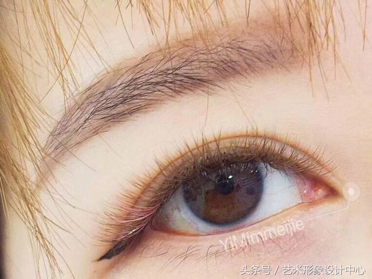 假睫毛款美睫,韩式睫毛美睫