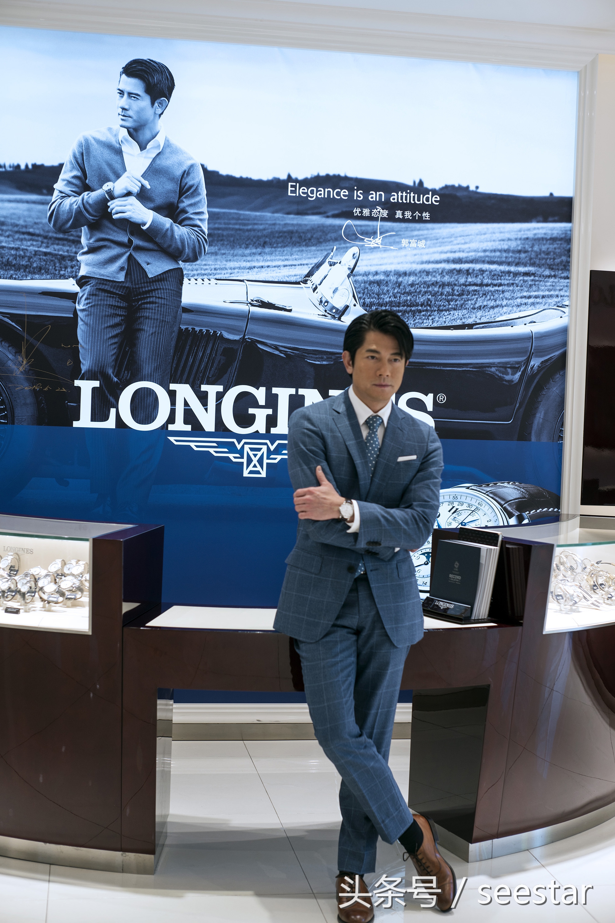 郭富城第一只浪琴手表,郭富城南非世界杯