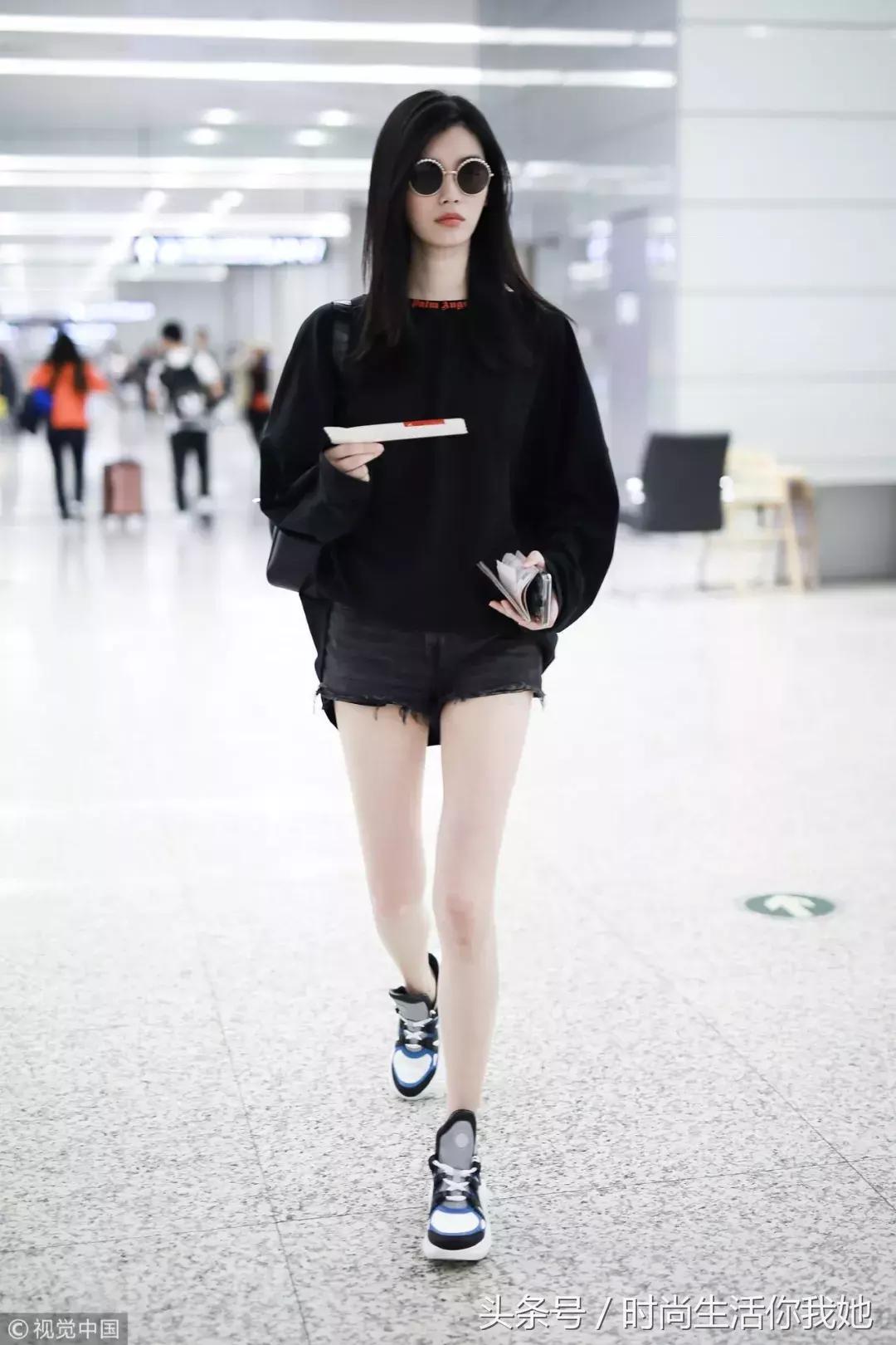 何穗关晓彤穿衣搭配,怎样穿搭显瘦显高学生女11岁