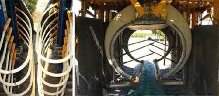 国外让人惊叹的农机收割葡萄,德国收割机收葡萄视频