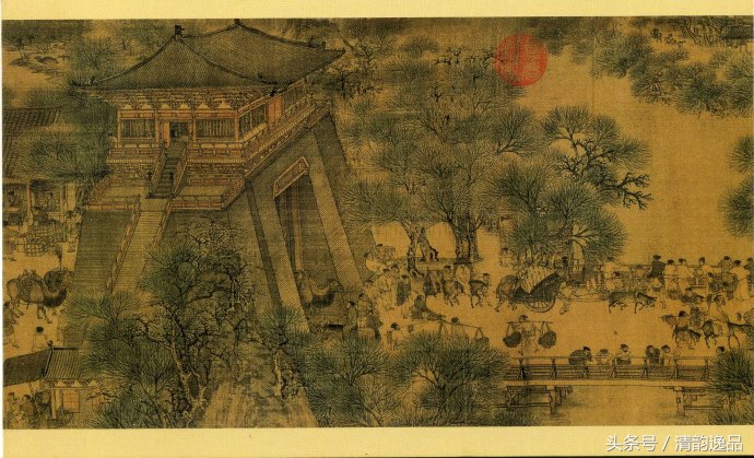 清明上河图张择端真迹完整版视频,张择端清明上河图精品长卷