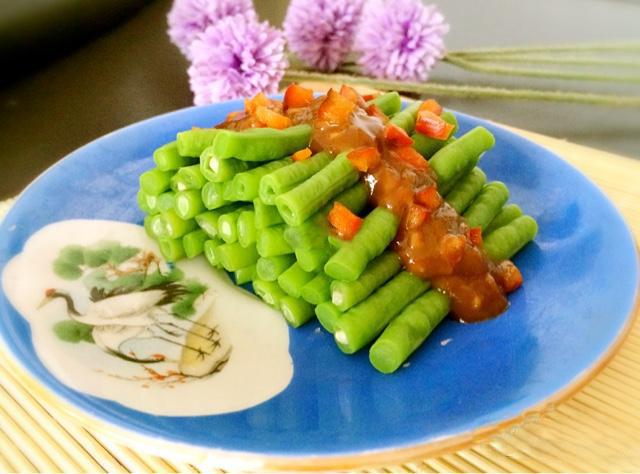 凉拌豇豆做法酸辣贵州,豇豆凉拌菜做法夏季