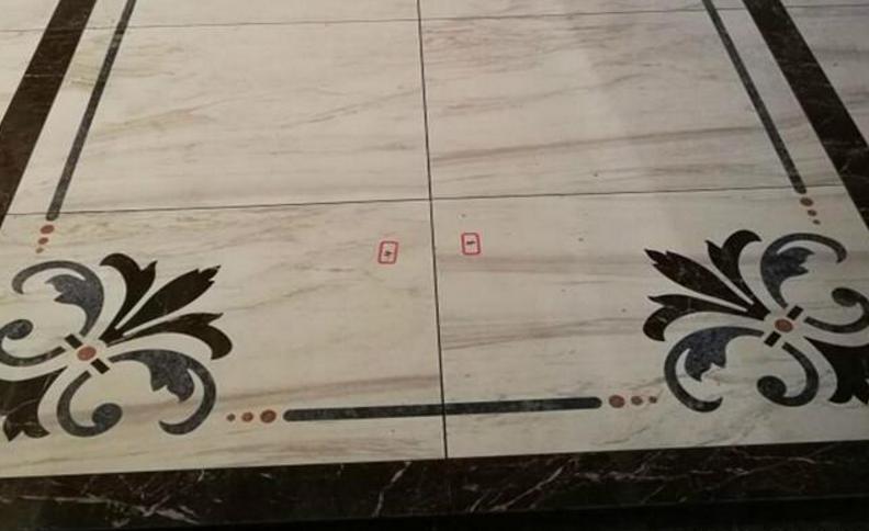 地砖走边水刀拼花,水刀拼花地砖怎样做的