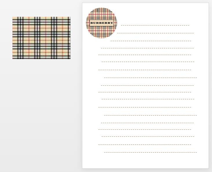 这里有一本Burberry主题的笔记本请查收~