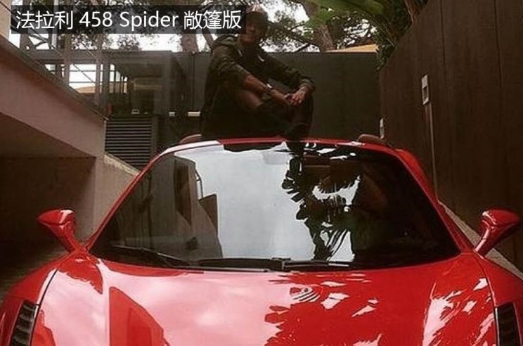 内马尔和别的女人合照,内马尔和跑车合影