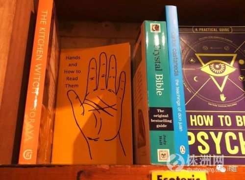 我在巴黎莎士比亚书店里，竟然找到了看手相的书