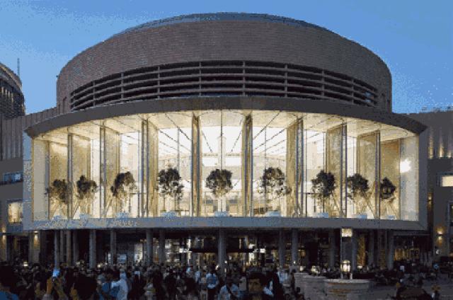 苹果精品店装修,苹果旗舰店店面装修