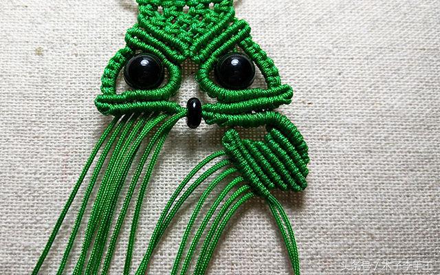 手工编织猫头鹰,手工编织猫头鹰教案