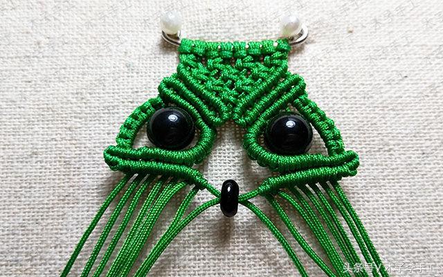 手工编织猫头鹰,手工编织猫头鹰教案