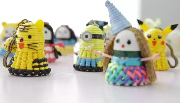 羽毛球变公仔,羽毛球造型玩偶