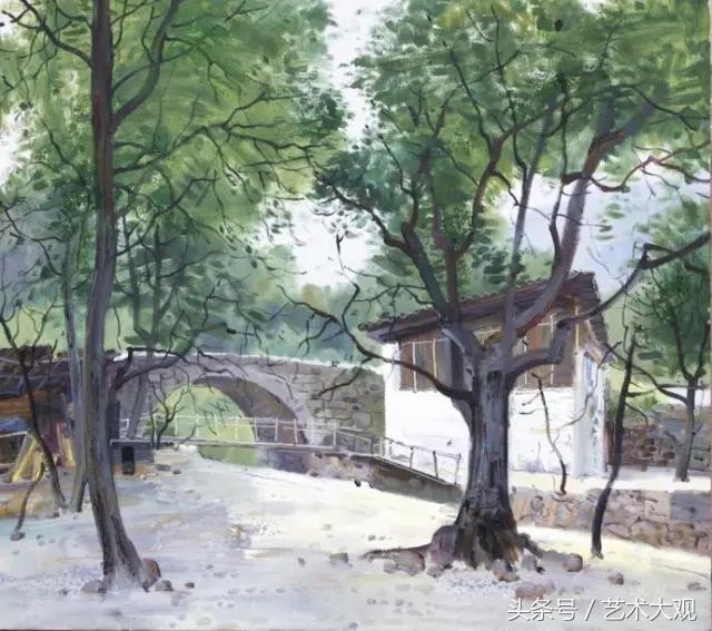 翁凯旋教授油画,学习翁凯旋老师油画