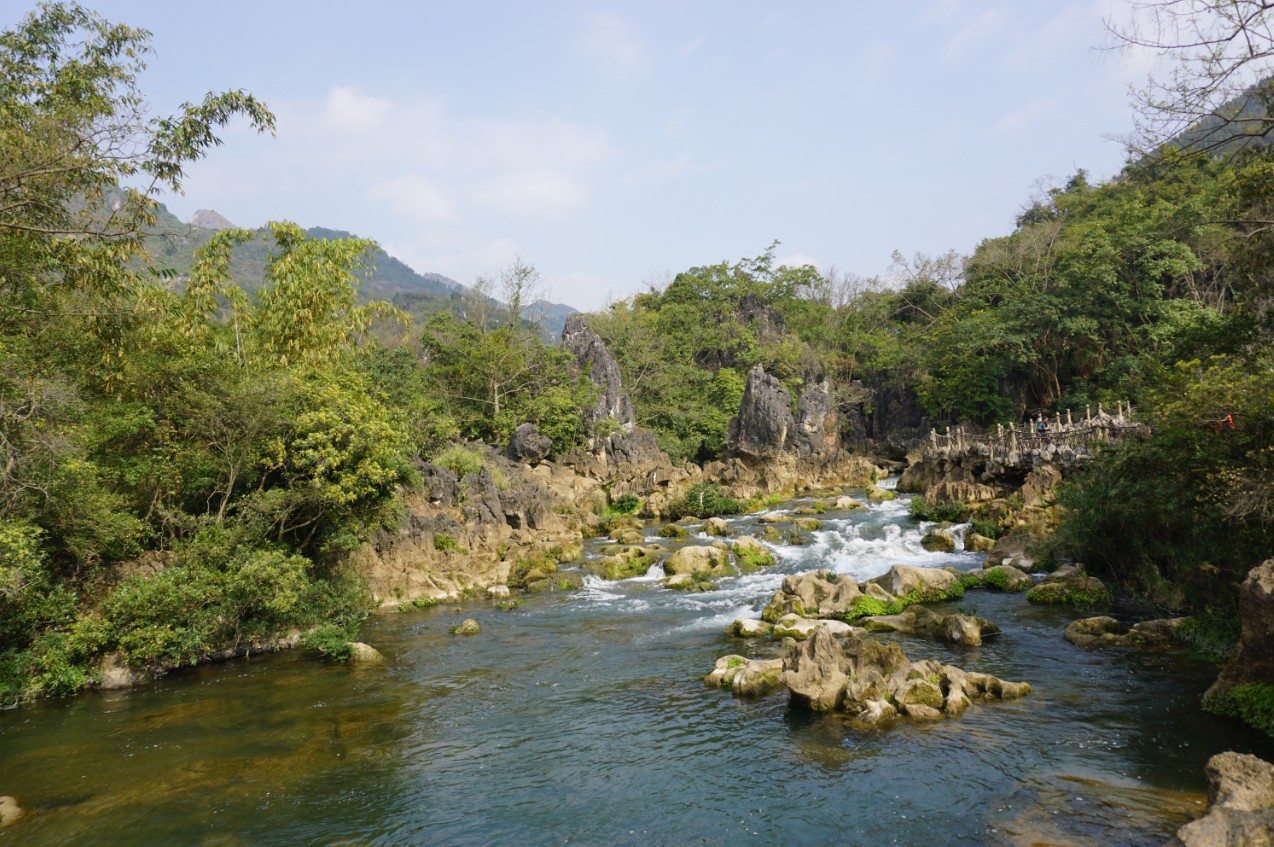 多彩贵州行——黄果树风景区之灵魂玲珑秀美“天星桥”