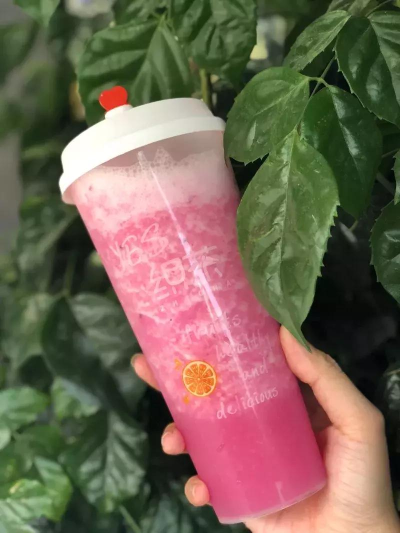 粉红桃桃饮品,桃桃饮品大全