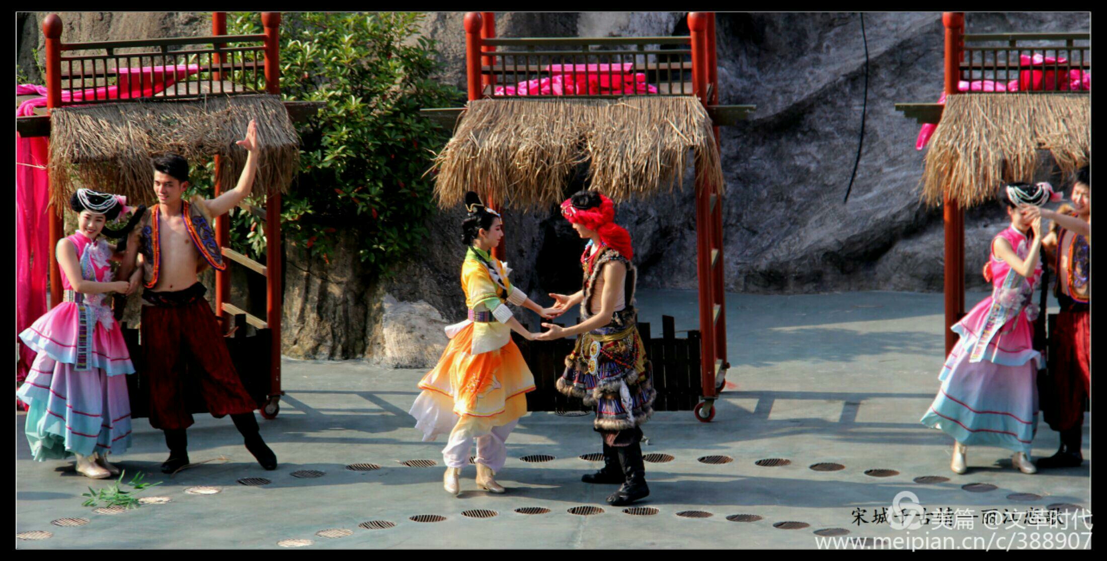 宋城千古情演出和丽江恋歌,杭州宋城千古情丽江恋歌
