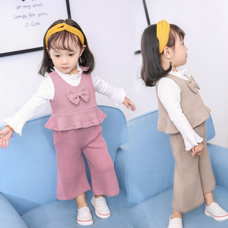 女童装6-12岁小清新春装,中大童洋气女童装春装