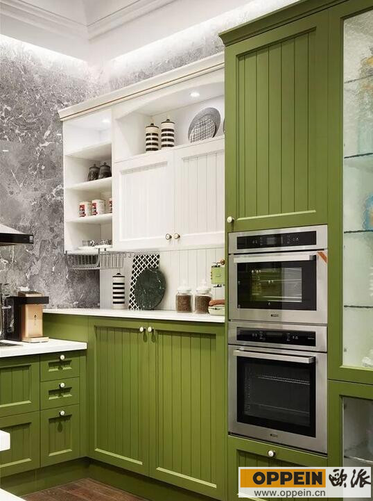 欧派橱柜新中式全屋定制,欧派橱柜12800套餐一览表2021