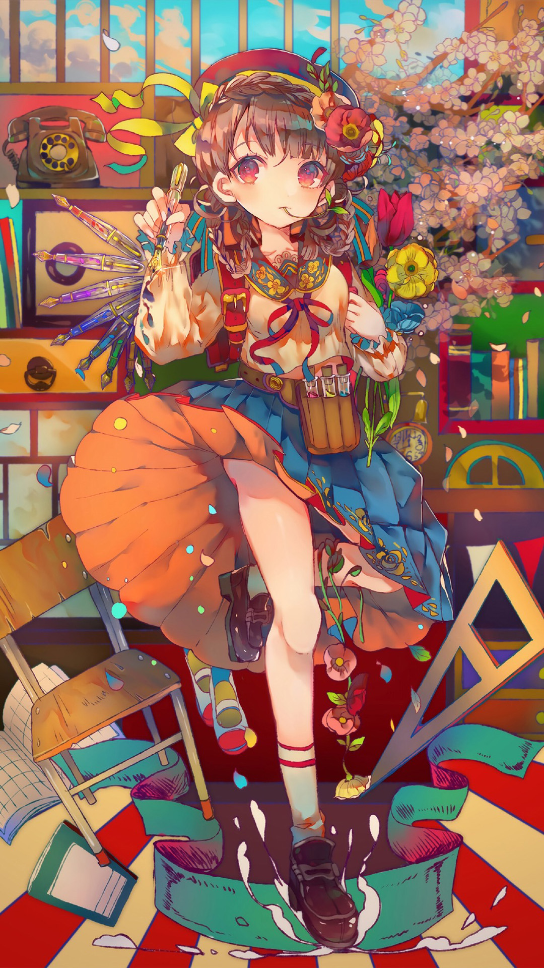 动漫壁纸温馨高清二次元手机壁纸,卡通动漫壁纸高清全屏图片