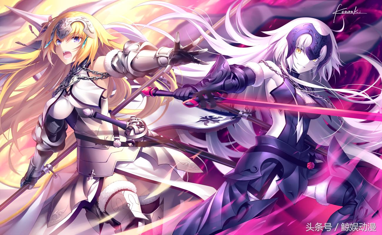 fate圣女贞德吟唱,fate圣女贞德挥旗