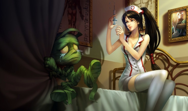 阿卡丽新原画里的小故事或与慎反目成仇？