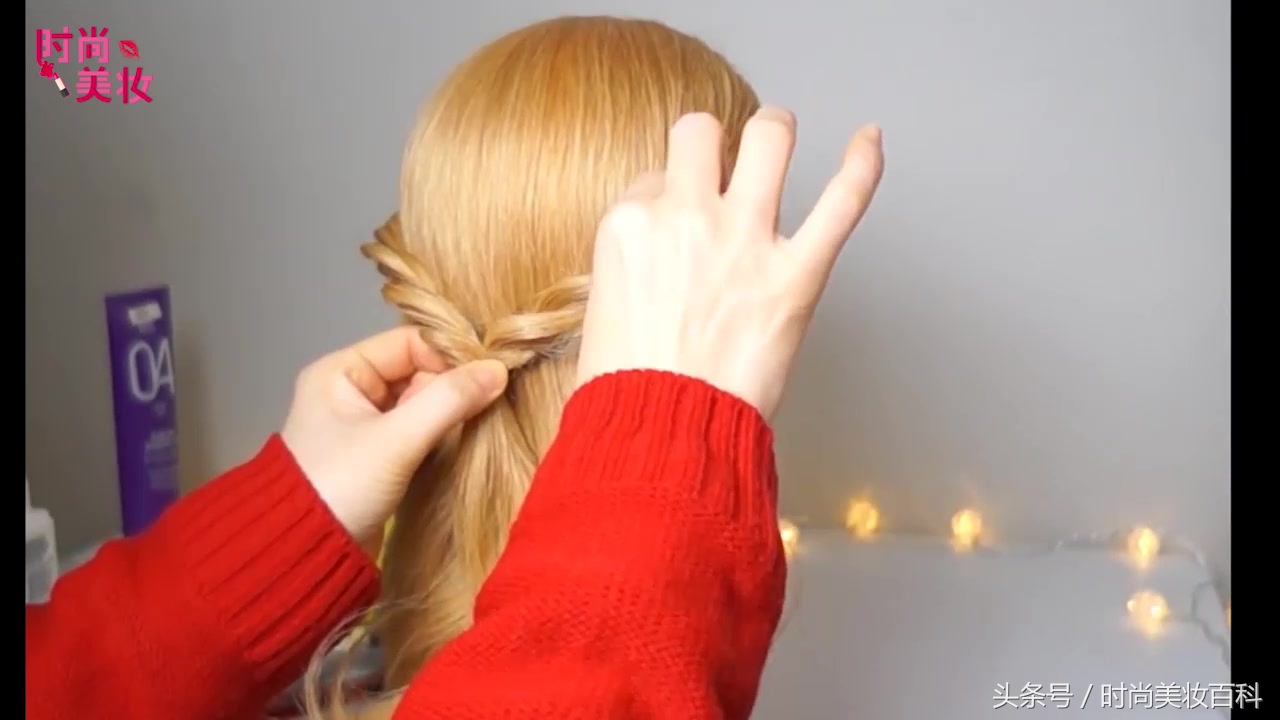 蝴蝶结头饰怎么扎头发可爱,发型带有蝴蝶结好看可爱俏皮简单