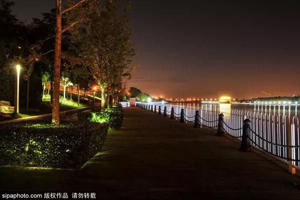 北京夜色美景,夏日北京旅游