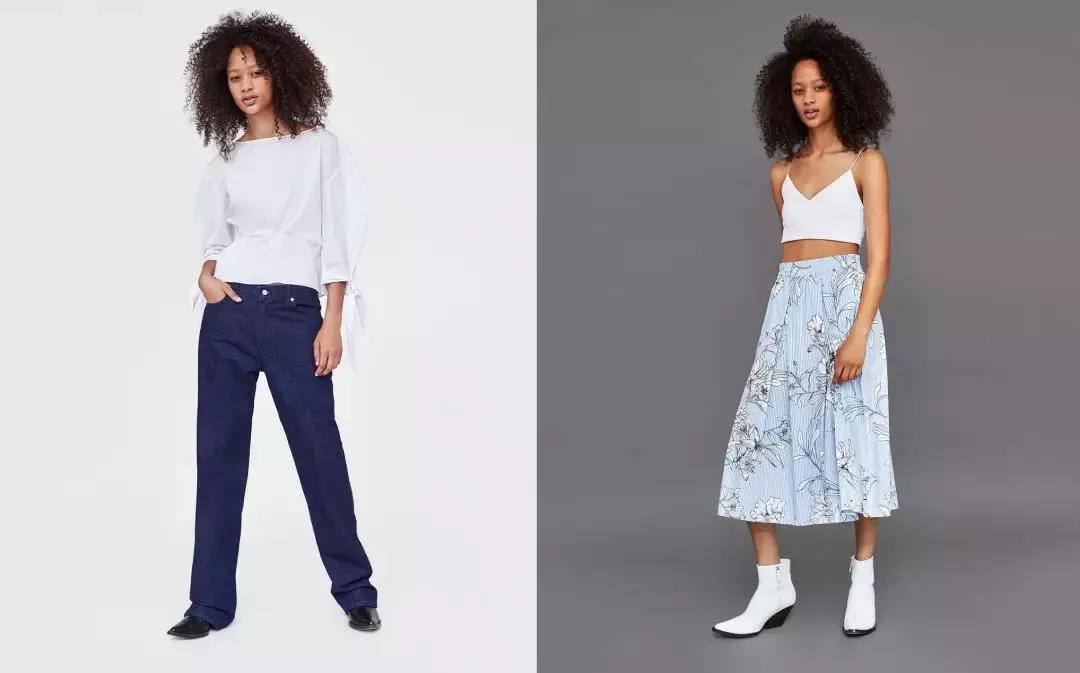 zara优衣库穿出高级感,女生穿搭zara优衣库夏天