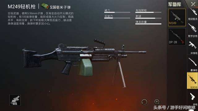 刺激战场里面十大最强的枪,刺激战场前十枪