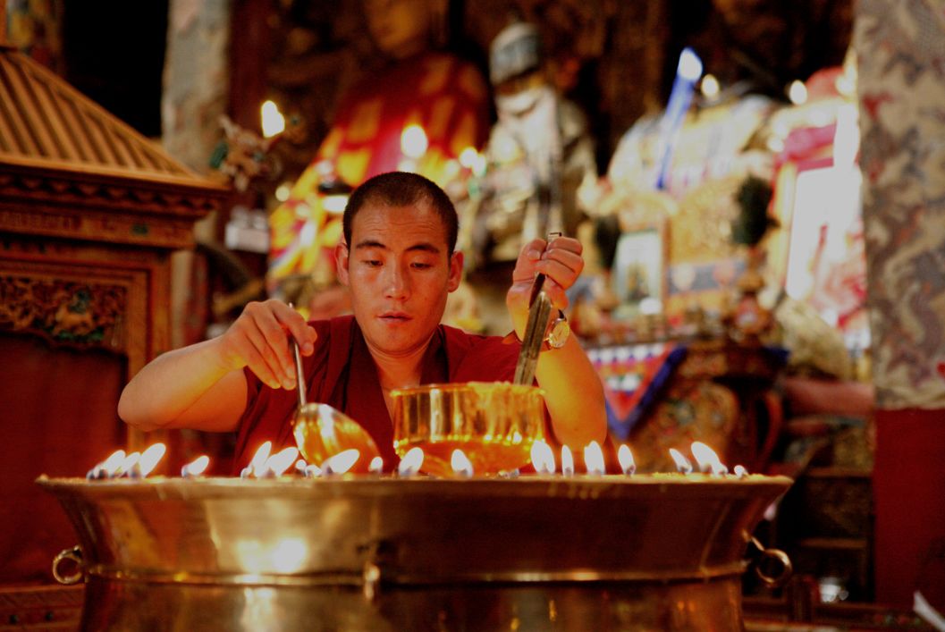 2018下半年如果你来，我会为你献上哈达，说上一句：扎西德勒