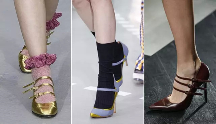 单鞋复古奶奶鞋 (复古时尚尖头奶奶鞋)