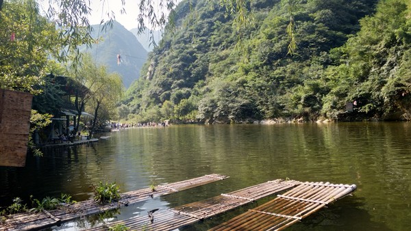 高冠瀑布风景,高冠瀑布游记