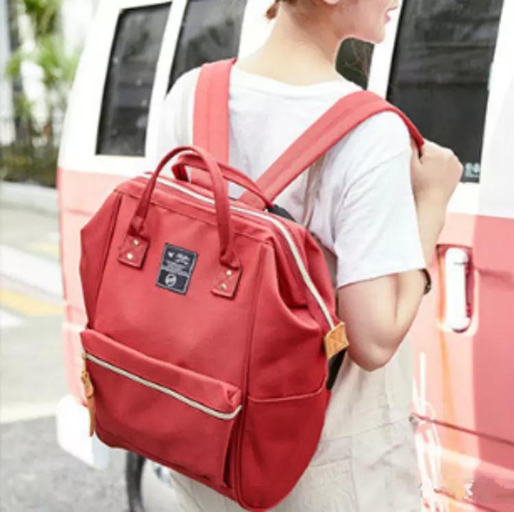 背着舒服的旅行双肩包,日系旅行双肩包