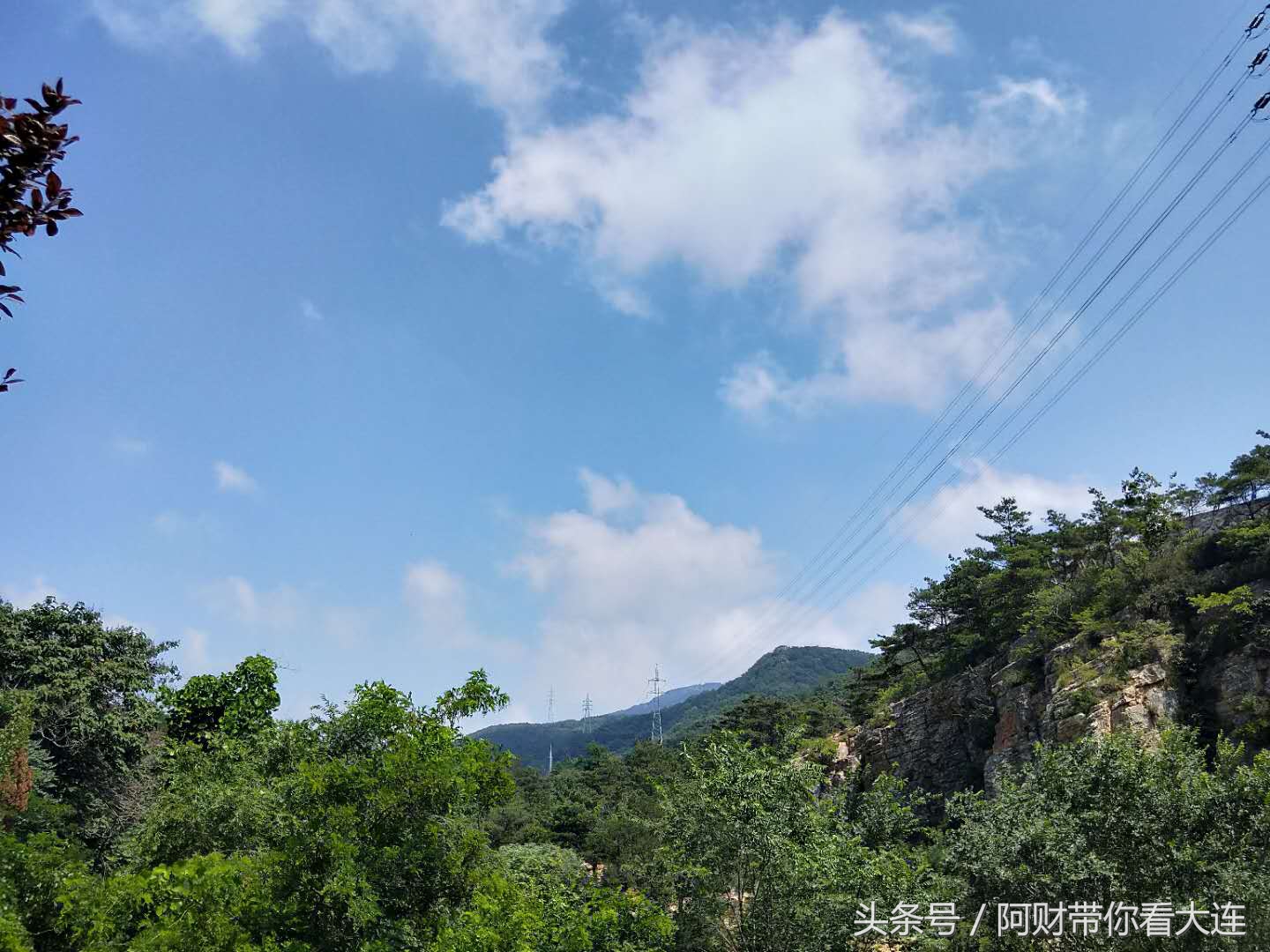 长青湖自然风景,长青湖世外桃源