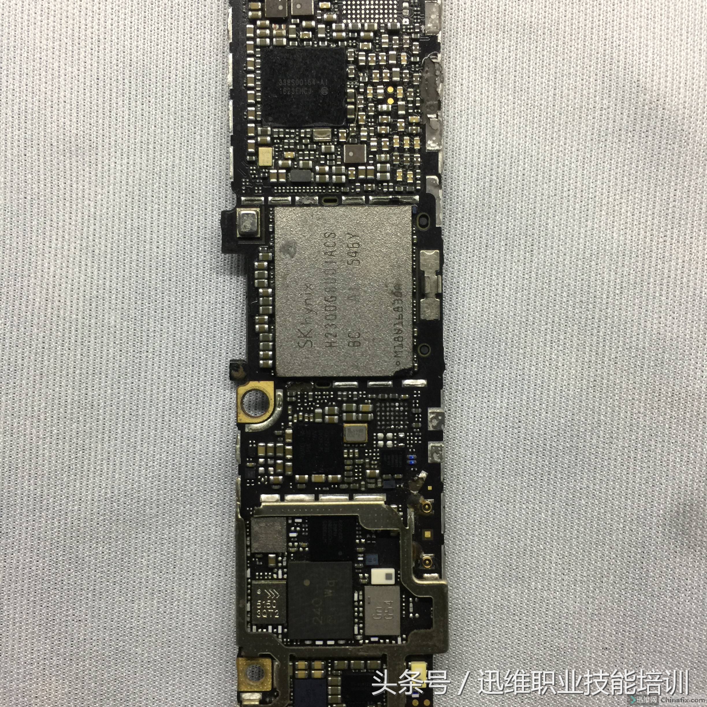 iphone6s进水维修,苹果6s进水烧了主板