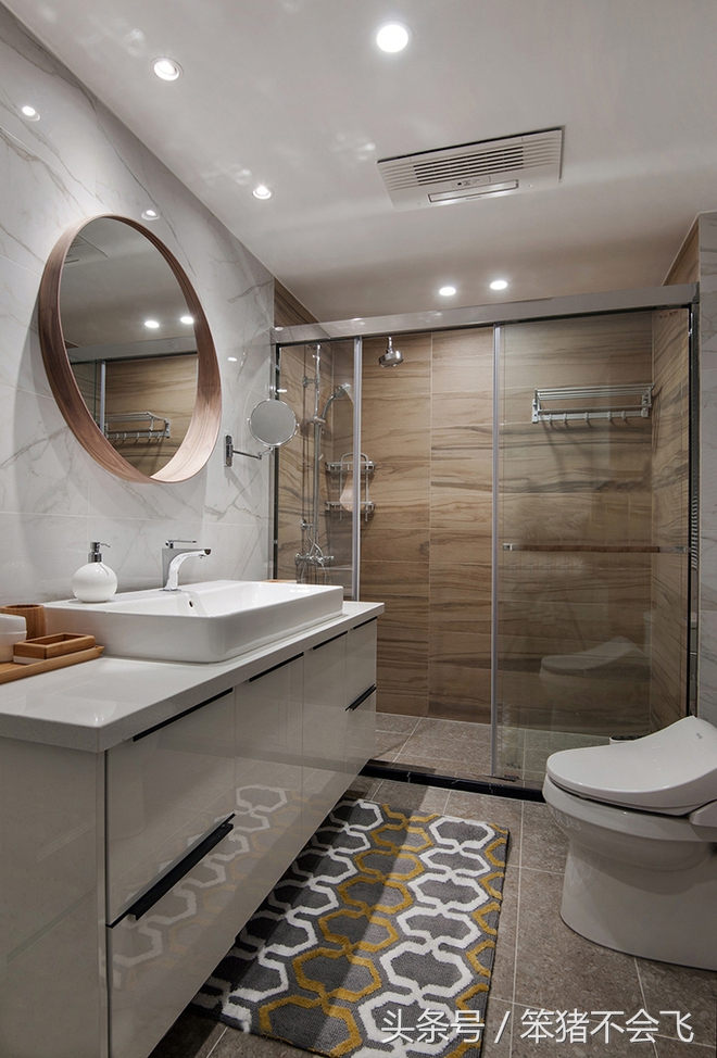 郑州120平方三室一厅装修现代简约,宜家风装修风格简约