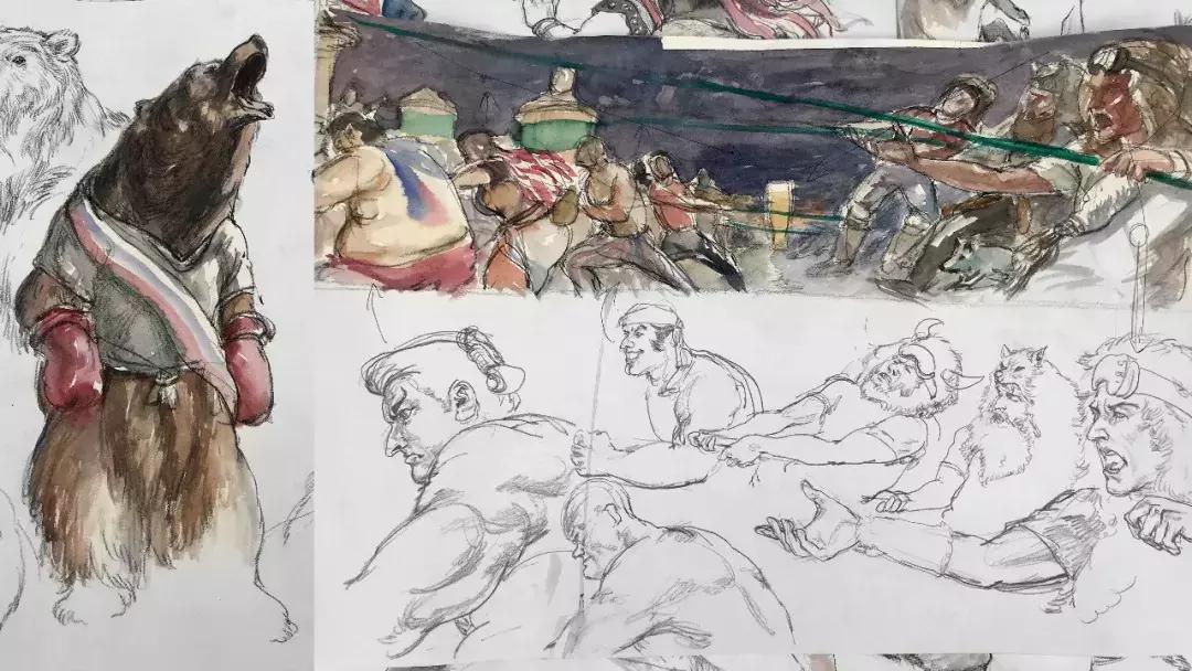 看懂这几张图让你明白了很多事,一幅千年画隐藏的秘密