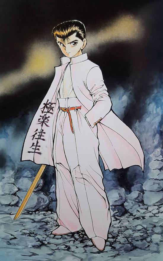 少年jump50周年贺图,少年jump的巅峰之作