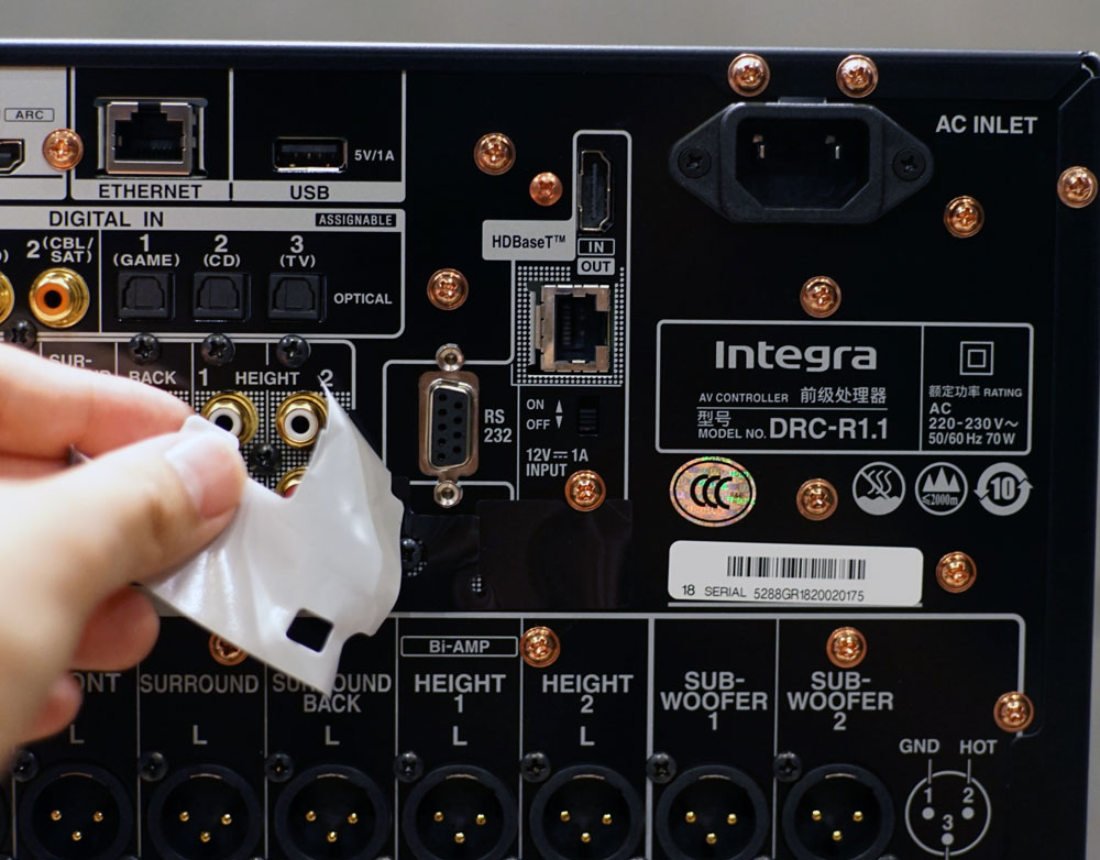 原来并没有对应的安桥！Integra旗舰前级DRC-R1.1简单点评