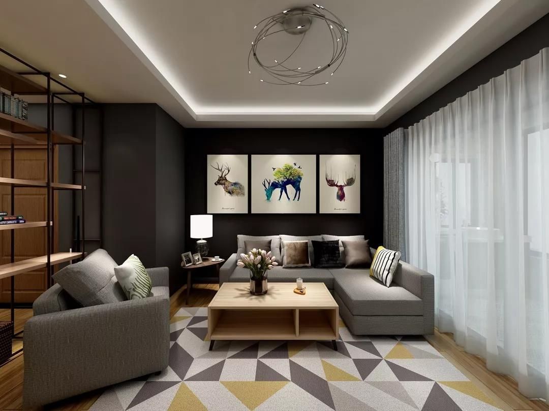 设计师夫妇装的超屌工业风新房，从客厅美到卧室，家变成了摄影棚