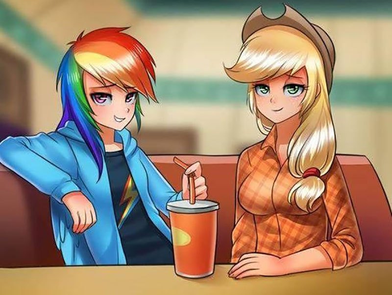 小马宝莉的六个好朋友的cp是谁,小马宝莉里面有哪几对cp