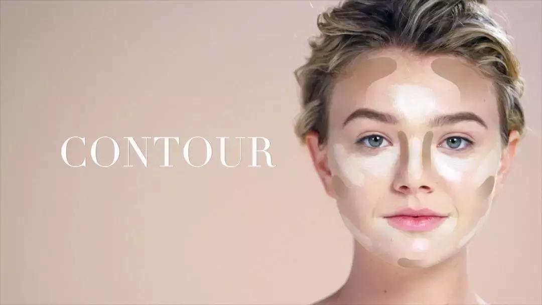 让脸小10倍的修容法,超自然的修容小技巧