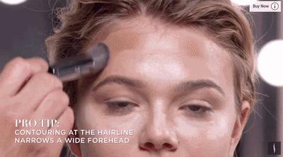 让脸小10倍的修容法,超自然的修容小技巧