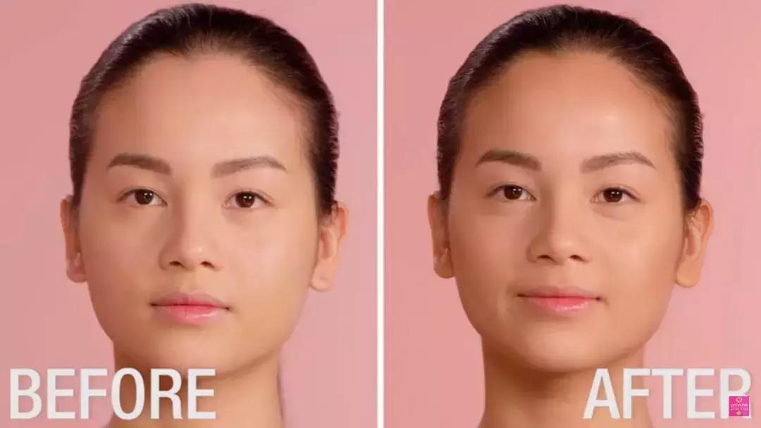 让脸小10倍的修容法,超自然的修容小技巧