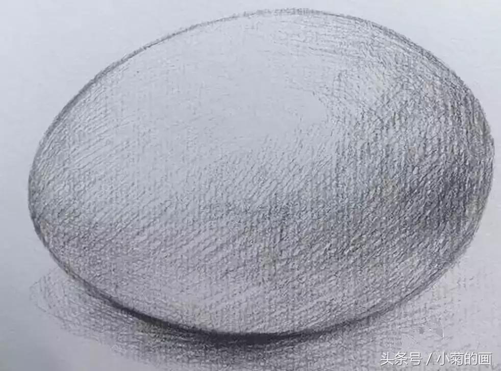 素描基础绘画鸡蛋教程,素描基础绘画几何